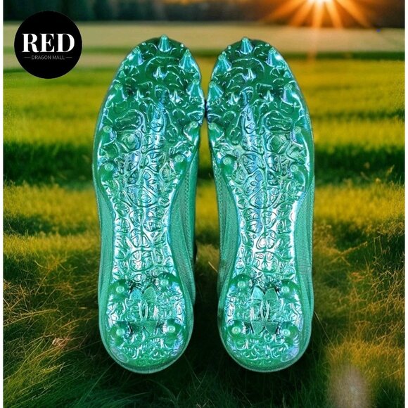 Under Armour Blur Smoke 2.0 MC Football Cleats Green 3027978 300 - Men's Size 12 - Picture 7 of 14